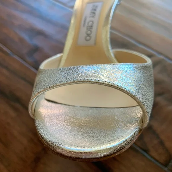 Jimmy Choo Lane d'Orsay Sandal 7.5US / 37.5EU
CHAMPAGNE - Picture 5 of 11